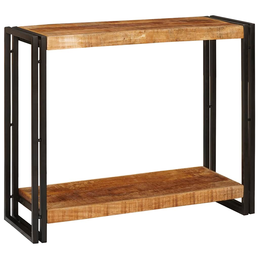Console Table Brown 90 x 33 x 75 cm Solid rough mango wood